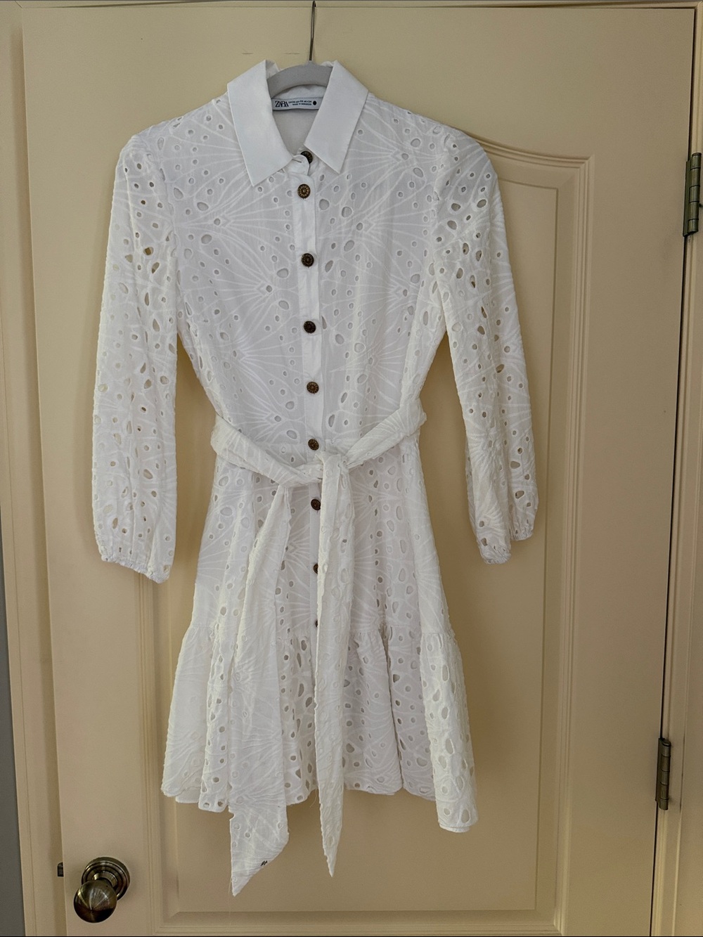Zara Eyelet Dress